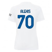 Inter Milan Alexis Sanchez #70 Vieraspaita Naiset 2023-24 Lyhythihainen